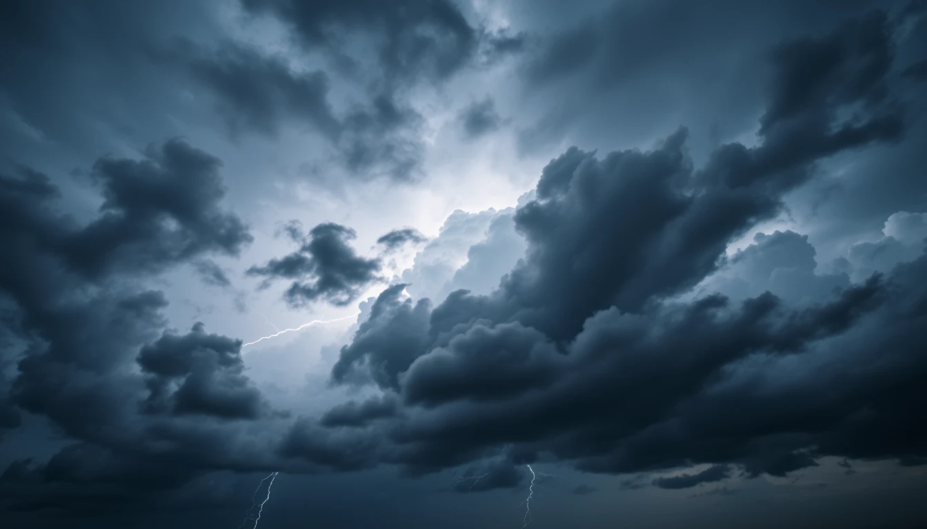 Alerta de perigo: chuva e ventos intensos no Sul